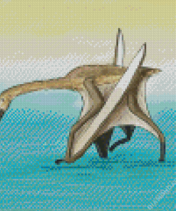 Cartoon Pterosaur Diamond Paintings