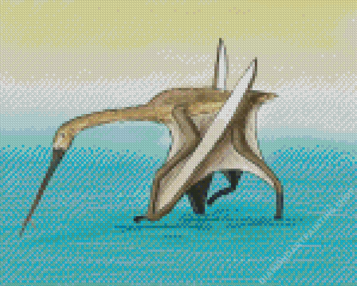 Cartoon Pterosaur Diamond Paintings