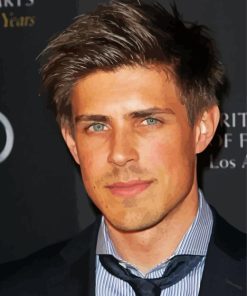 Chris Lowell Actor Diamond Paintings