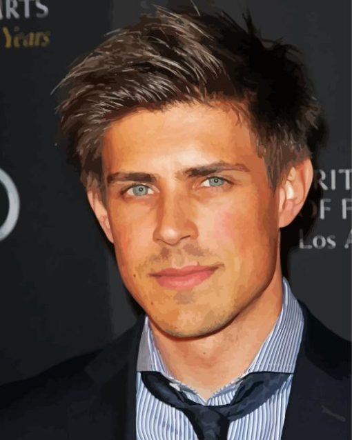 Chris Lowell Actor Diamond Paintings