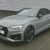 Grey Audi A5 Diamond Paintings