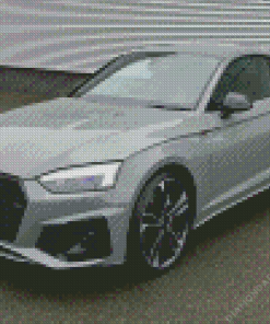 Grey Audi A5 Diamond Paintings