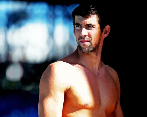 Michael Fred Phelps Diamond Paintings