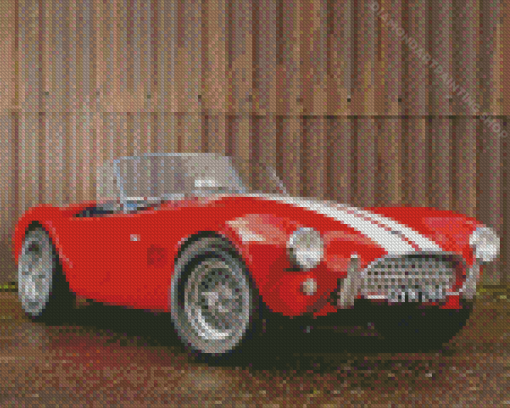 Red Shelby Cobra Diamond Paintings