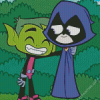 Teen Titans Beast Boy Diamond Paintings