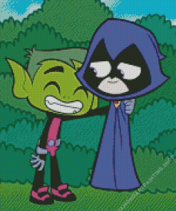 Teen Titans Beast Boy Diamond Paintings