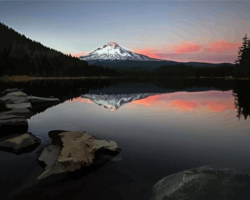 Trillium Lake Diamond Paintings