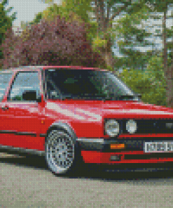 VW Mk2 Golf Gti Diamond Paintings