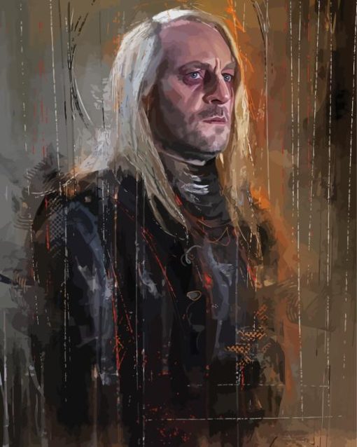 Abstract Lucius Malfoy Diamond Paintings