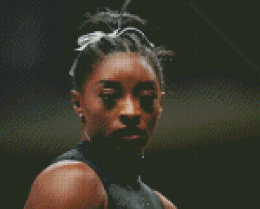 Simone Biles Gymnast Diamond Paintings