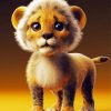 Lion Cub Diamond Paintings