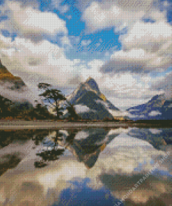 Milford Sound Island Diamond Paintings