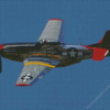 Mustang Plane Diamond Paintings