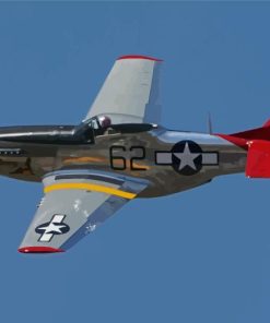 Mustang Plane Diamond Paintings