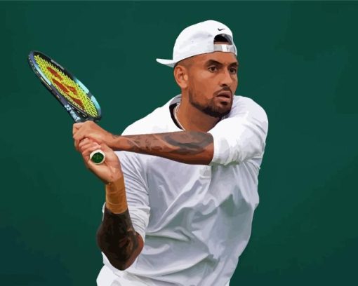 Nick Kyrgios Diamond Paintings