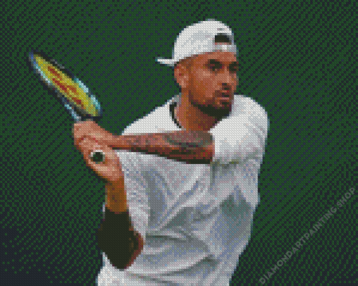 Nick Kyrgios Diamond Paintings