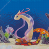 Pokemon Anime Milotic Diamond Paintings