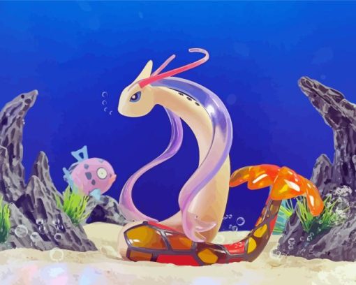 Pokemon Anime Milotic Diamond Paintings