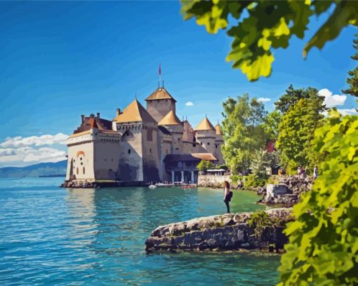 Lake Geneva Diamond Paintings