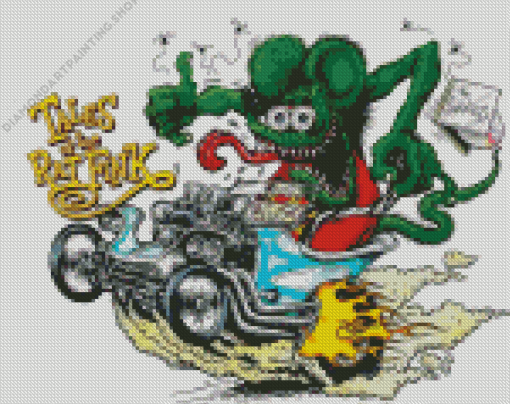 Tales Of The Rat Fink Diamond Paintings