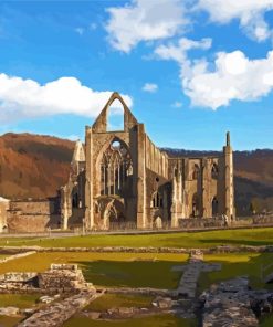 Wales Tintern Abbey Diamond Paintings