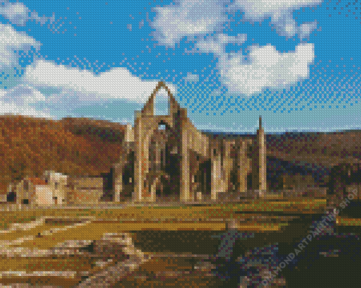 Wales Tintern Abbey Diamond Paintings