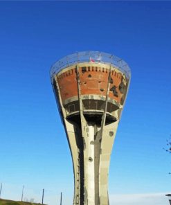 Water Tower Vukovar Diamond Paintings