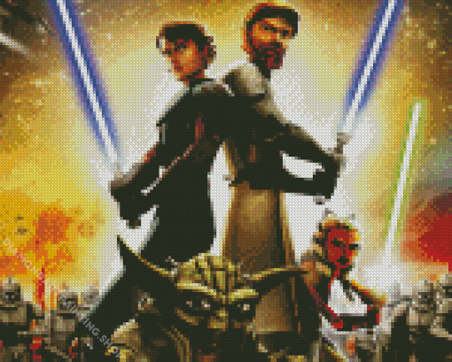 Clone Wars Diamond Paintings