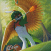 Decidueye Pokemon Diamond Paintings