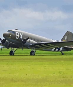 Douglas C 47 Skytrain Diamond Paintings