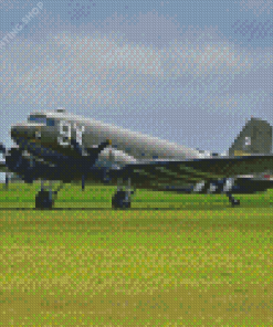 Douglas C 47 Skytrain Diamond Paintings