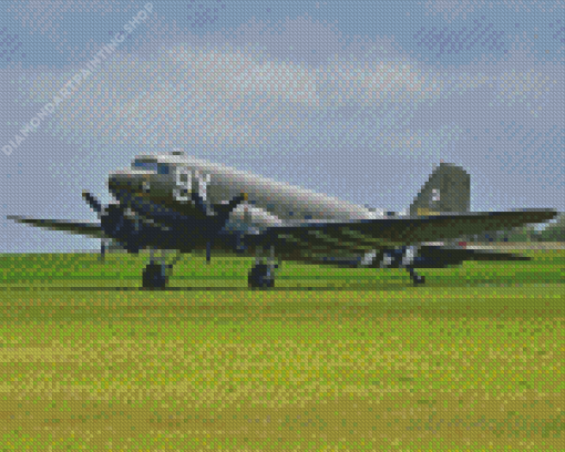 Douglas C 47 Skytrain Diamond Paintings