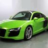 Green R8 Audi Diamond Paintings