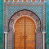 Moroccan Door Diamond Paintings