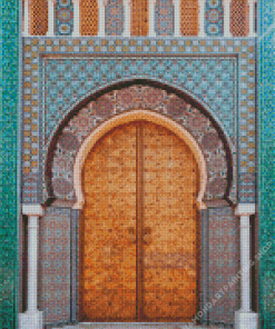 Moroccan Door Diamond Paintings