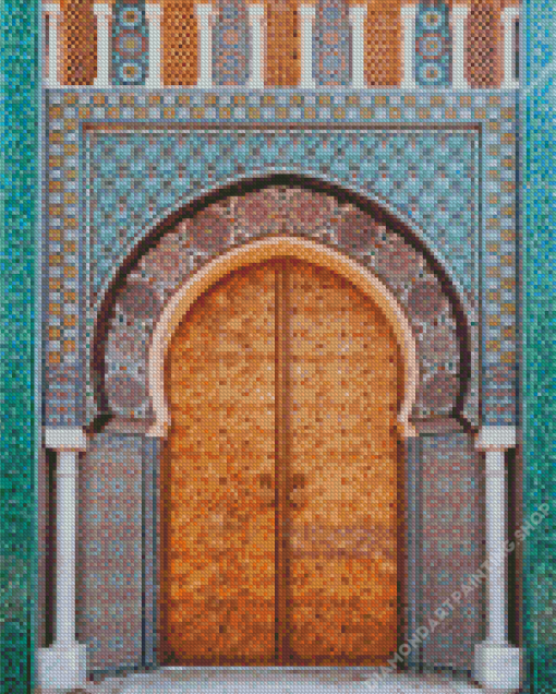 Moroccan Door Diamond Paintings