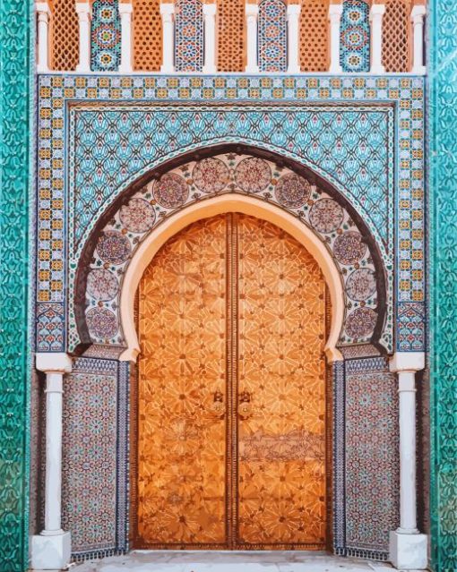 Moroccan Door Diamond Paintings