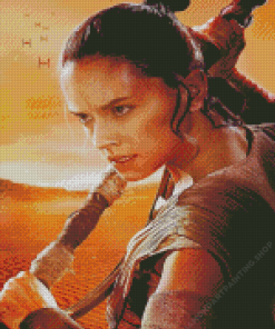 Rey Skywalker Diamond Paintings