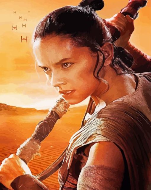 Rey Skywalker Diamond Paintings