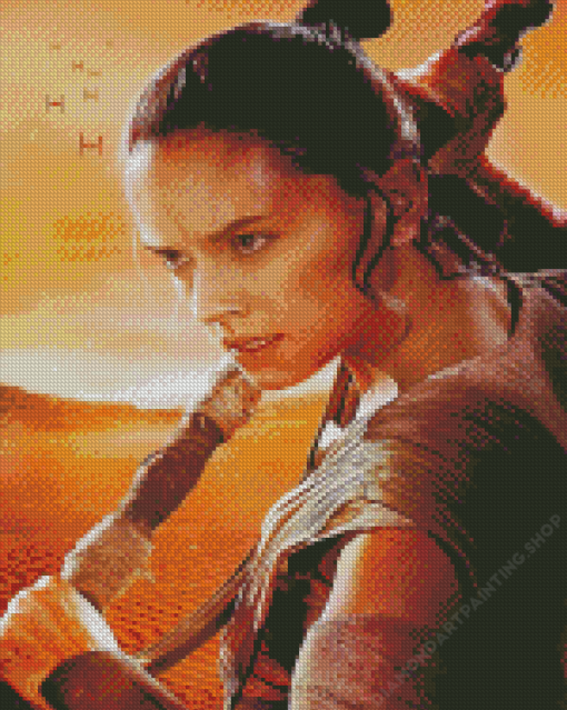 Rey Skywalker Diamond Paintings