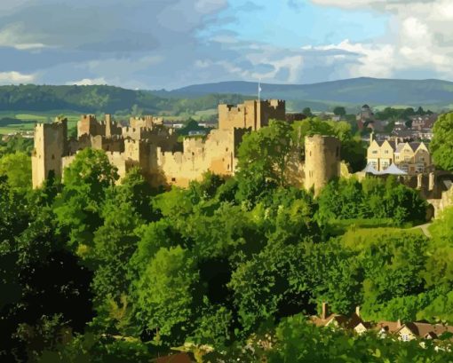 Shropshire Castle Diamond Paintings