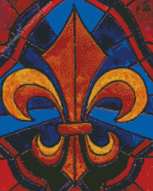 Fleur De Lis Diamond Paintings