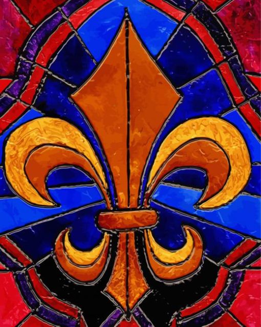 Fleur De Lis Diamond Paintings