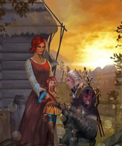 Triss And Geralt Diamond Paintings