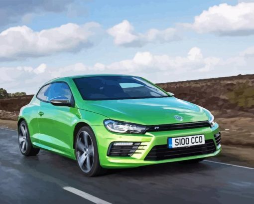 Vw Scirocco Diamond Paintings