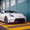 White 370z Nissan Diamond Paintings