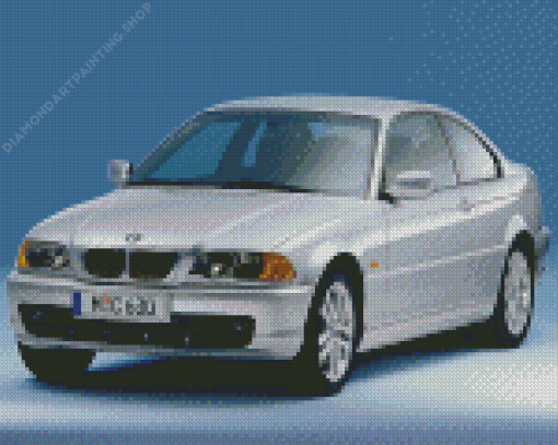 White Bmw E49 Diamond Paintings