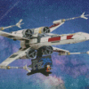 X Wing Starfighter Diamond Paintings