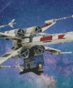 X Wing Starfighter Diamond Paintings