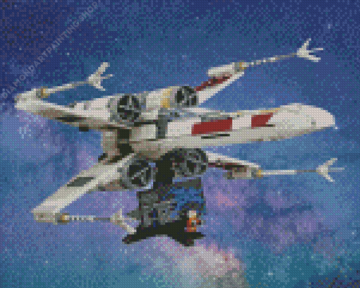 X Wing Starfighter Diamond Paintings